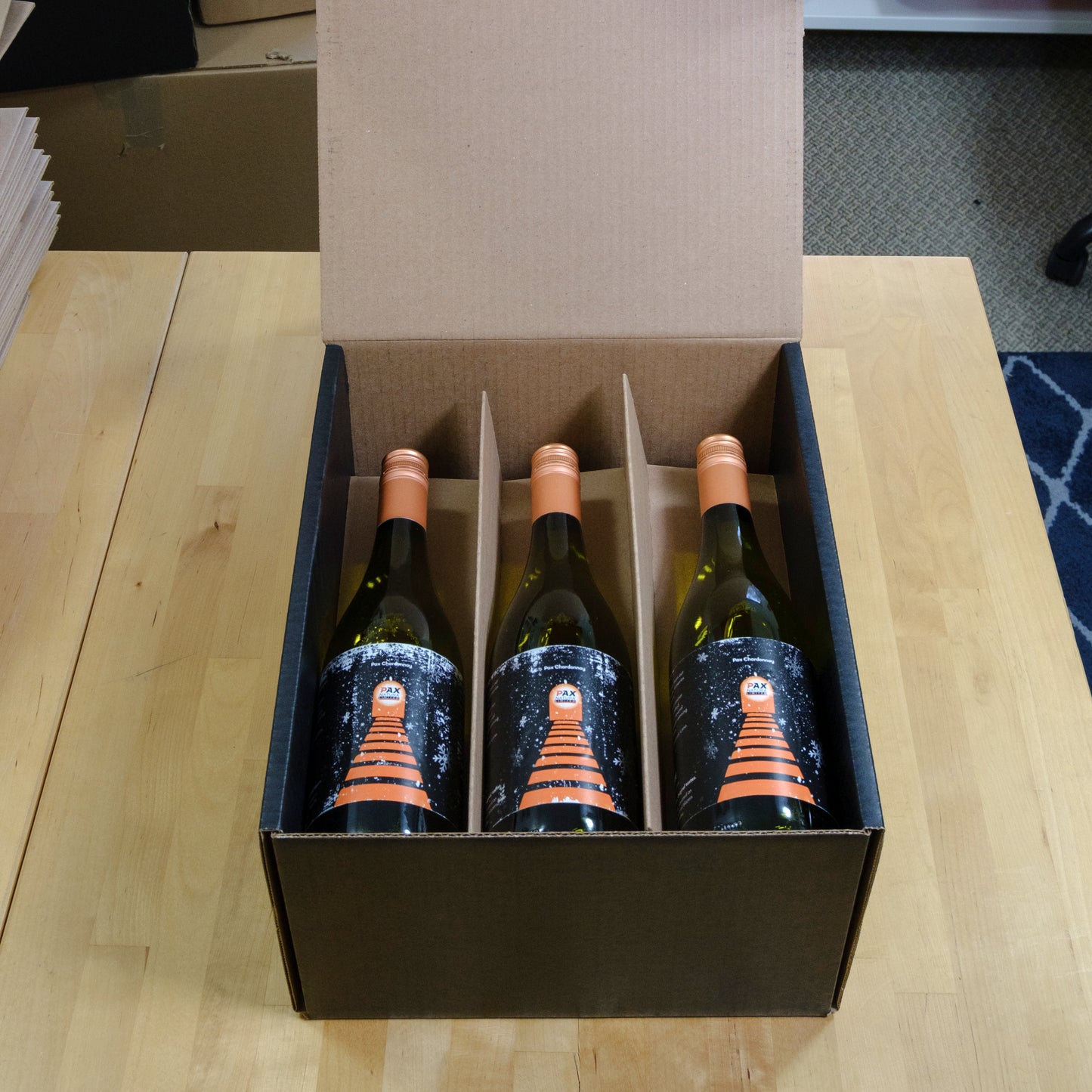 GiftPax | GPx6, 6-Bottle Retail Insert, 2 Per Box - Kraft