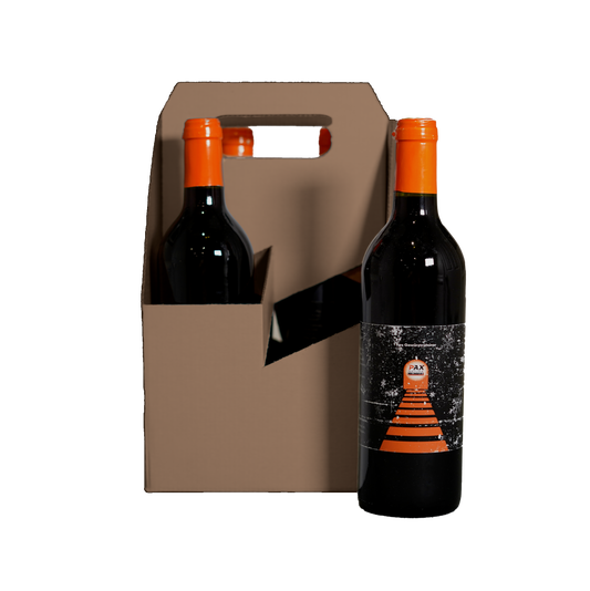 WinePax | WPx-4BC, 4-Bottle Wine Carrier