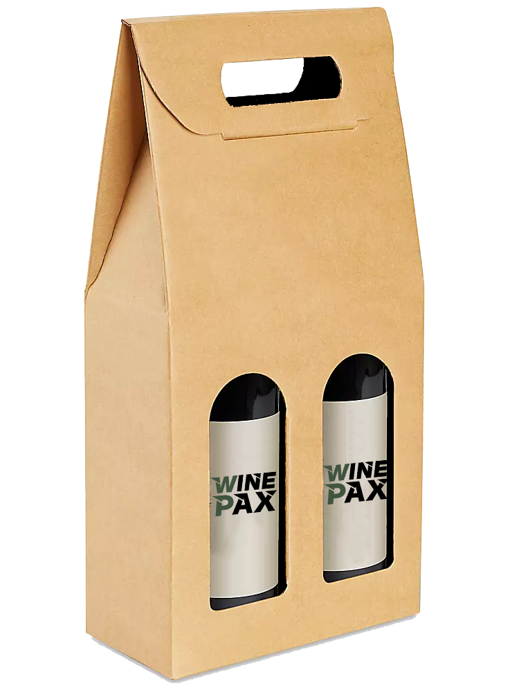 WinePax | Closed 2-Bottle Wine Carrier