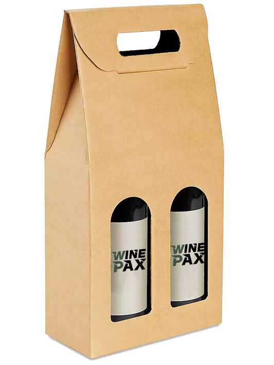 WinePax | Closed 2-Bottle Wine Carrier