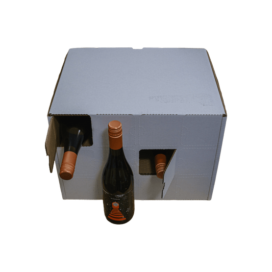 GiftPax | GPx12-Calendar, 12-Bottle Calendar Gift Box - White