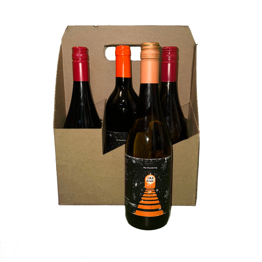 WinePax | Wine Carrier, 6-Bottle, Kraft